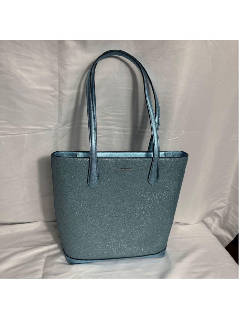 Women's Kate Spade Glitter Tote Bag One Size Blue